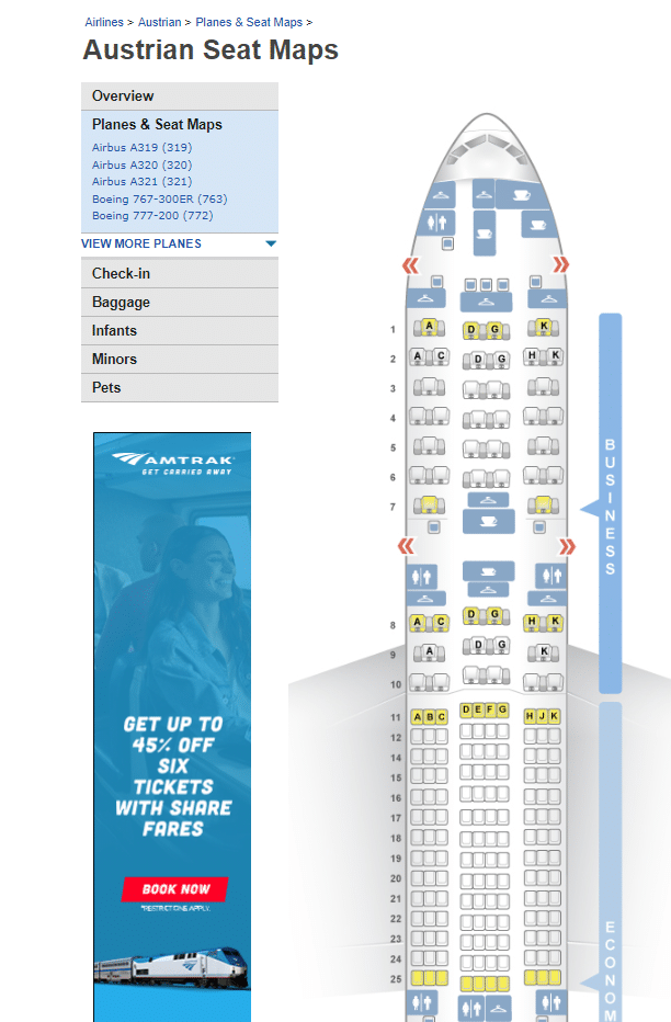 Seatguru Austrian 777