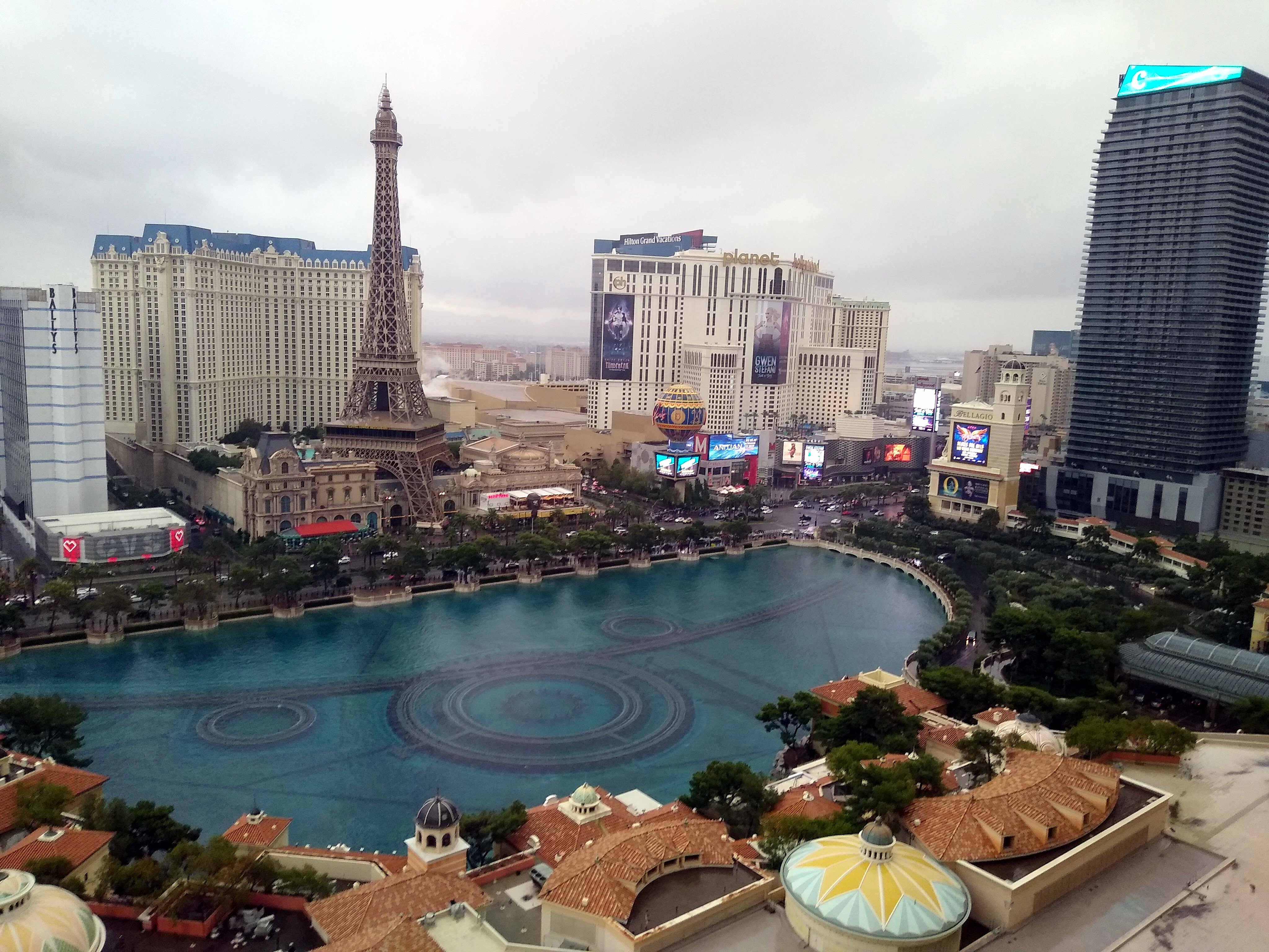 A room with a view - Paris Hotel - Las Vegas